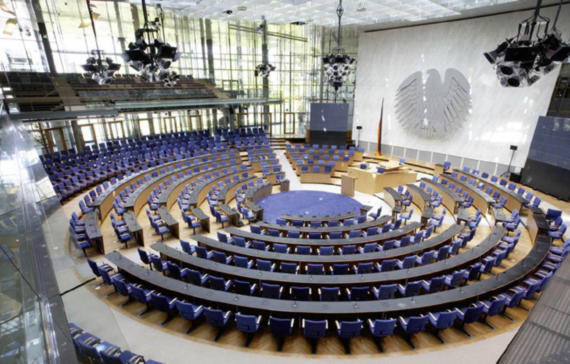Ehemaliger Plenarsaal des Bundestages