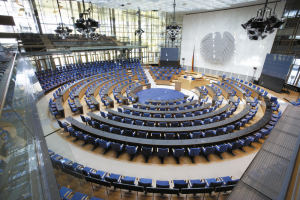 Plenarsaal des ehemaligen Bundestages