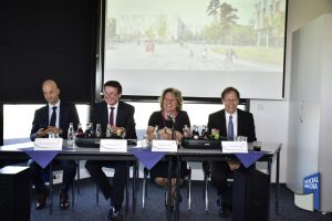 Pressekonferenz zur Bauförderung durch das Medizinische Modernisierungsprogramm des Landes NRW