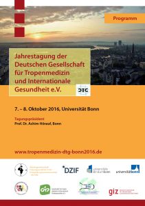 Poster Jahrestagung der Deutschen Gesellschaft für Tropenmedizin und Internationale Gesundheit 2016