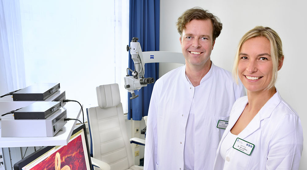 Prof. Dr. Götz Schade und Dr. Wiebke Laffers