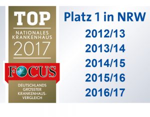 Siegel Focus Krankenhausvergleich 2017