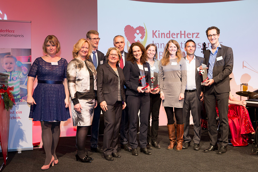 Kinderkardiologie des Universitätsklinikums Bonn gewinnt KinderHerz-Innovationspreis NRW 2016