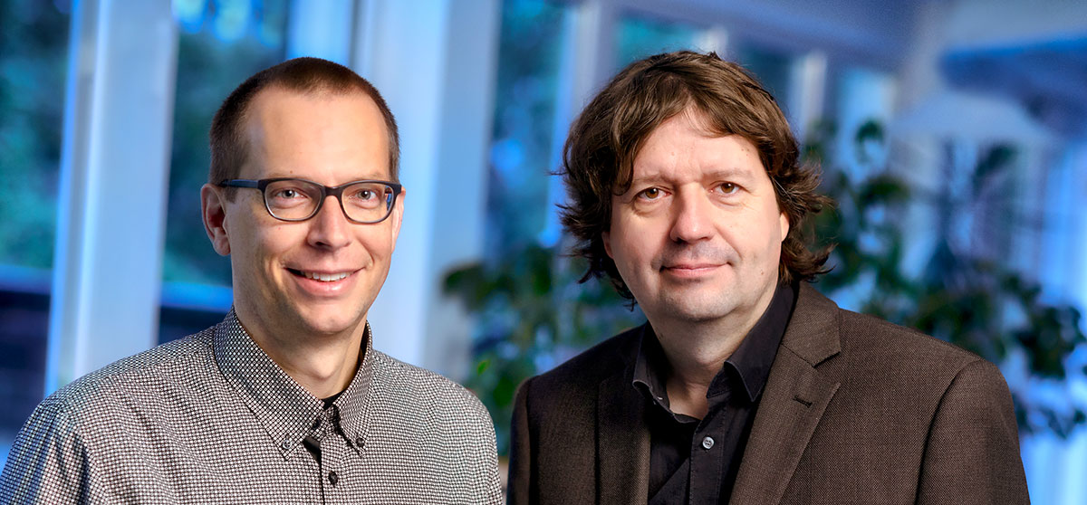 Privatdozent Dr. Rupert Conrad und Dr. Ingo Wegener