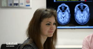 Videoscreenshot Epilepsieeingriff bei junger Patientin