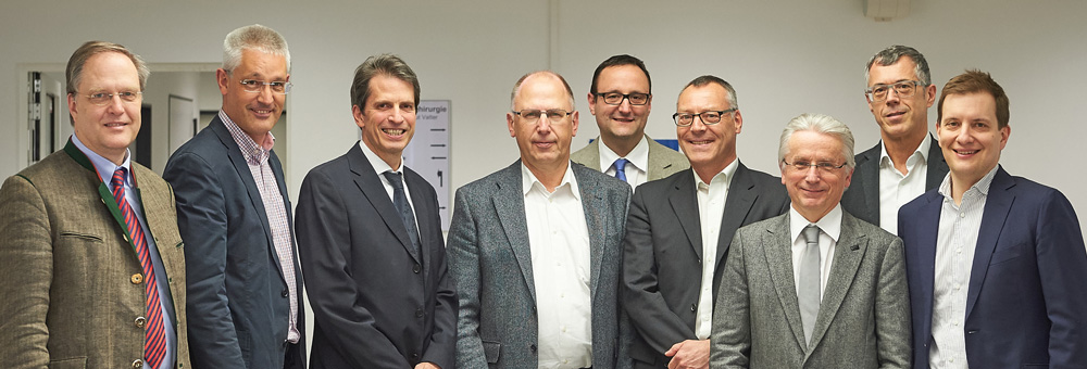 Thomas von Kessel, Dr. Christoph Kley, PD Dr. Jochen Textor, Prof. Tolf Biniek, Prof. Hartmut Vatter, Dr. Hartmut Bauer, Dr. Jürgen Remig, Dr. Jürgen Bonnert, Prof. Gabor Petzold