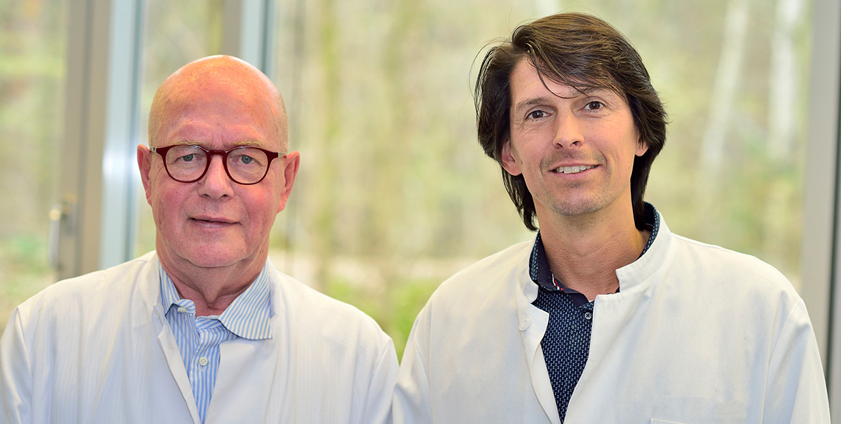 Prof. Dr. Christian Elger und Dr. Daniel Tibussek