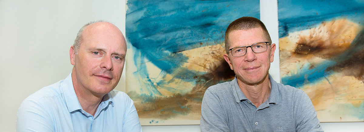 Prof. Dr. Markus M. Nöthen und Prof. Dr. Thomas Klockgether