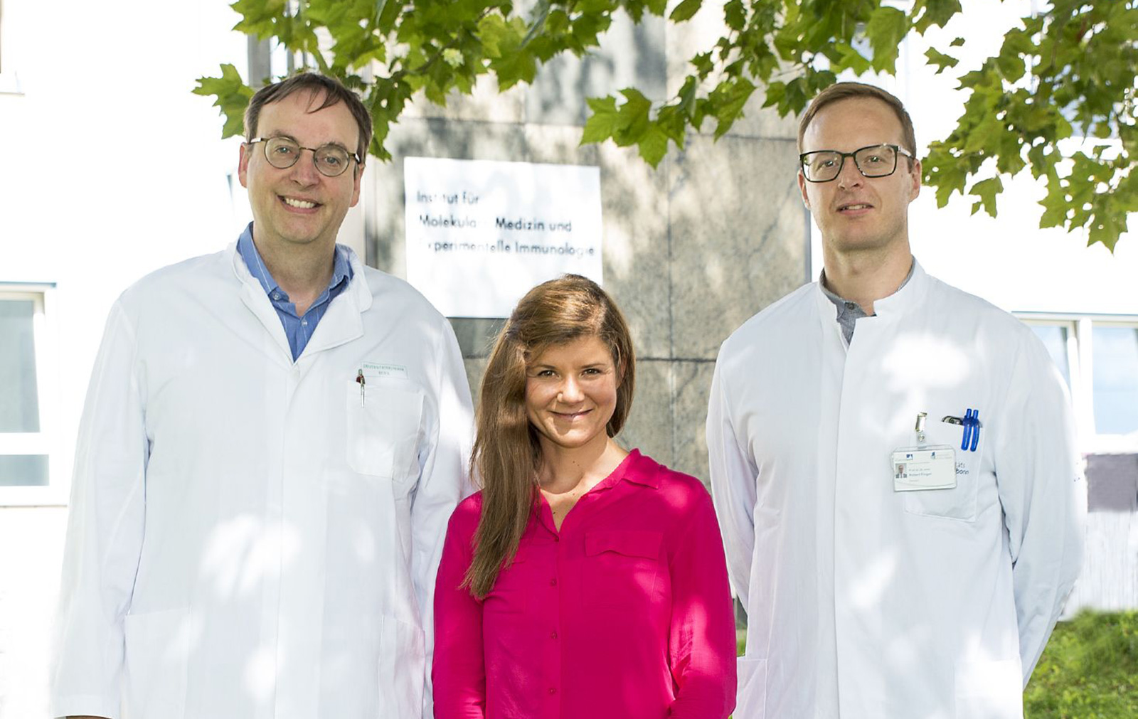 Prof. Dr. Christian Kurts, Lucie Delforge, Prof. Dr. Robert Finger