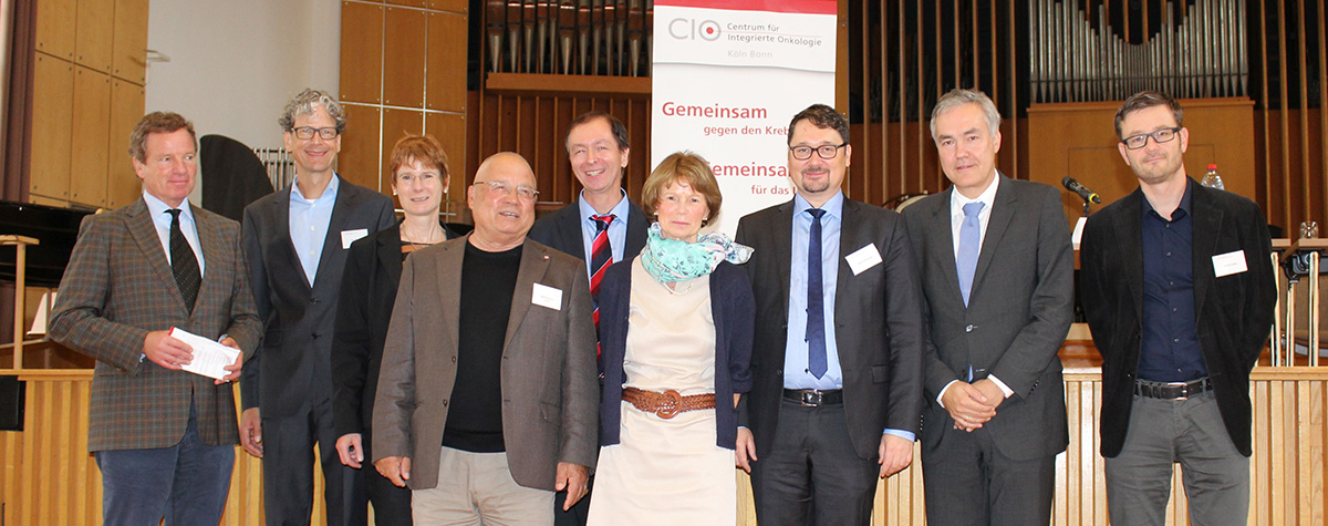 Gruppenbild vom CIO-Krebs-Informationstag 2017