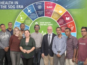 Global Health - Der erste Jahrgang des neuen Studiengangs mit Prof. Dr. Martin Exner