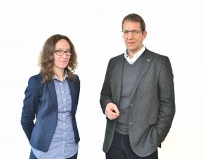 Prof. Anja Schneider und Prof. Michael Heneka