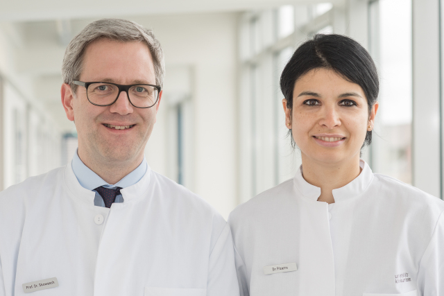 Prof. Dr. Dirk Skowasch und PD Dr. Carmen Pizarro