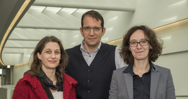 Dr. Gerthild Stiens, Prof. Dr. Michael Heneka und Prof. Dr. Anja Schneider