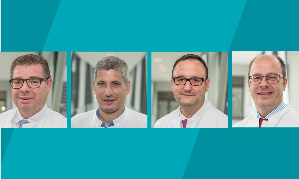 Prof. Dr. Dieter Christian Wirtz, Prof. Dr. Hartmut Vatter, Prof. Dr. Robert Pflugmacher, Priv.-Doz. Dr. Lukas,