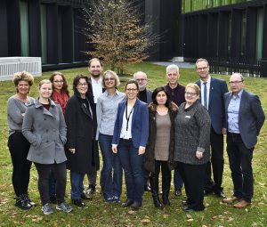 Gruppenfoto der der Integrationsinitiative des UKB