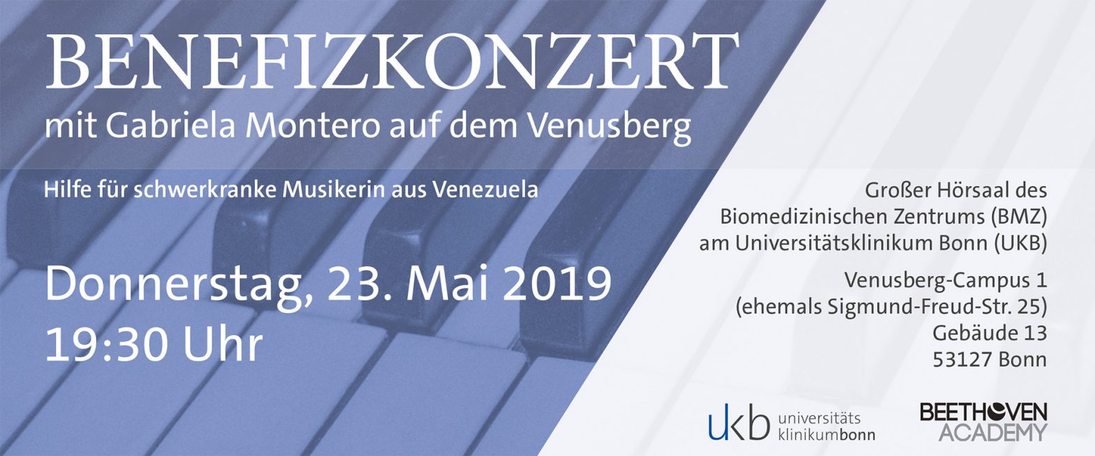 Benefizkonzert mit Gabriela Montero auf dem Venusberg