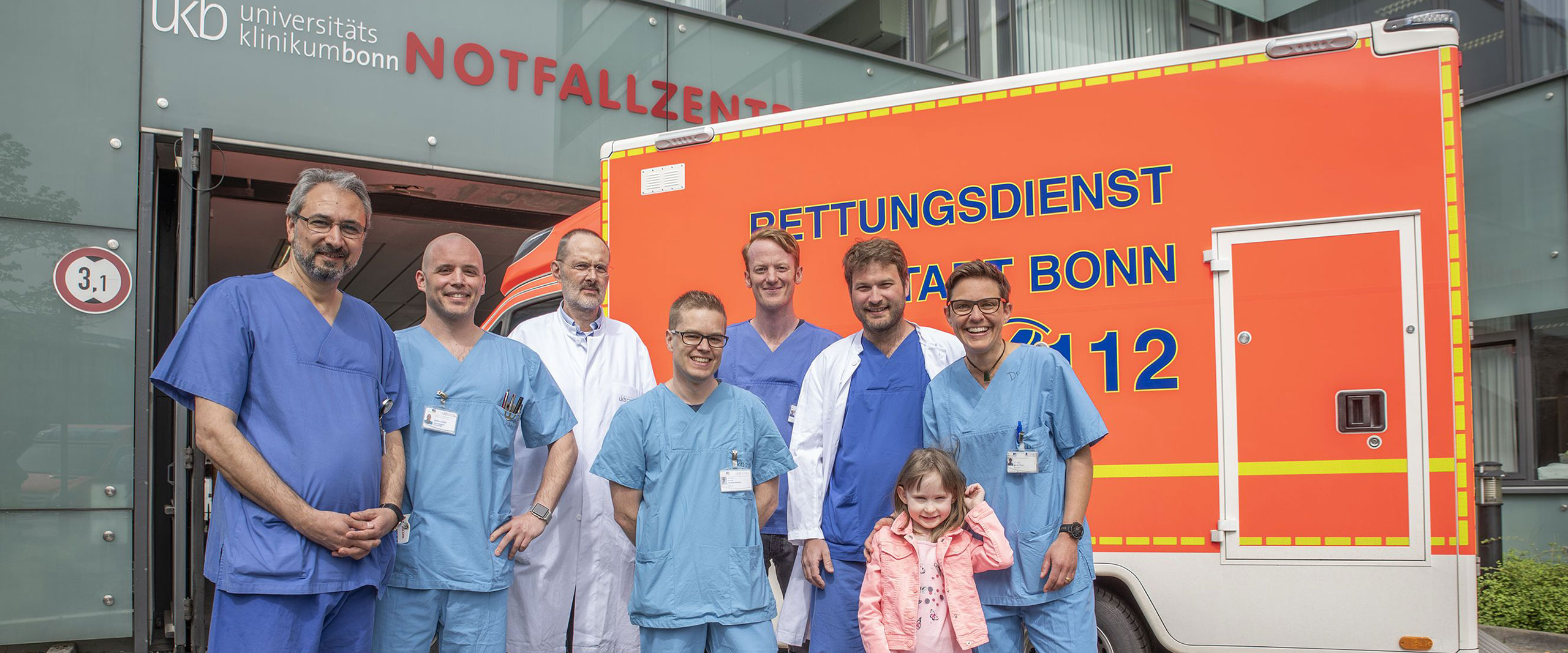 Lebensrettende Teamleistung des Universitätsklinikums Bonn und der Berufsfeuerwehr