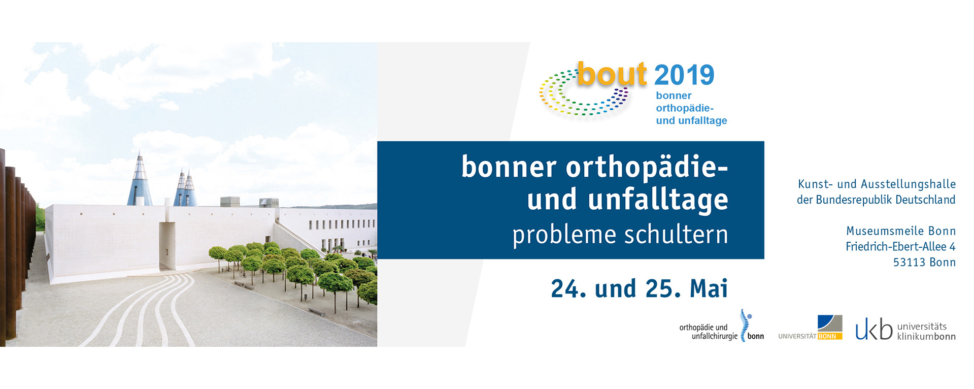 Banner Bonner Orthopädie- und Unfalltage