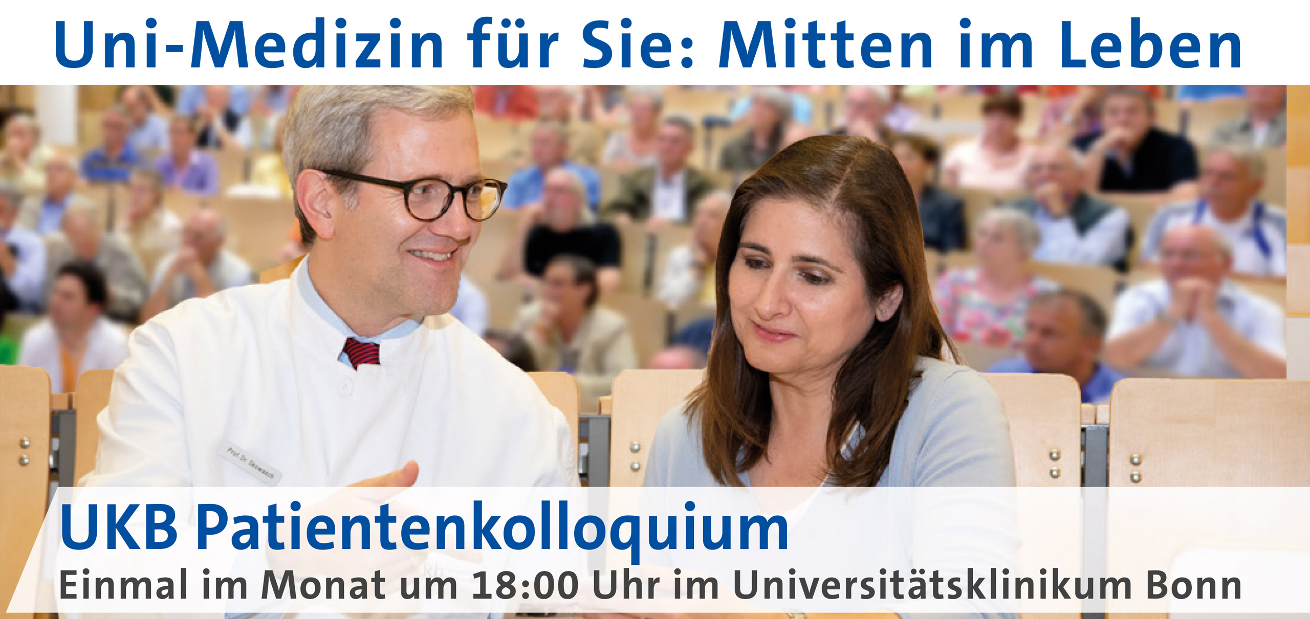 Patientenkolloquium 2020 Uni-Medizin für Sie: Mitten im Leben