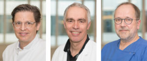 Prof. Dr. Boulos Asfour, Prof. Dr. Johannes Breuer und Prof. Dr. Prof. h. c. mult Martin B. E. Schneider