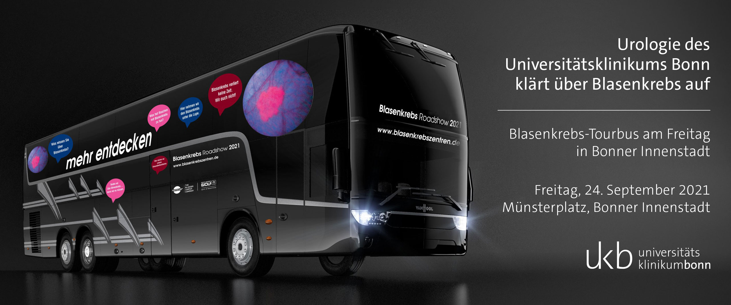 Blasenkrebs Tourbus 2021