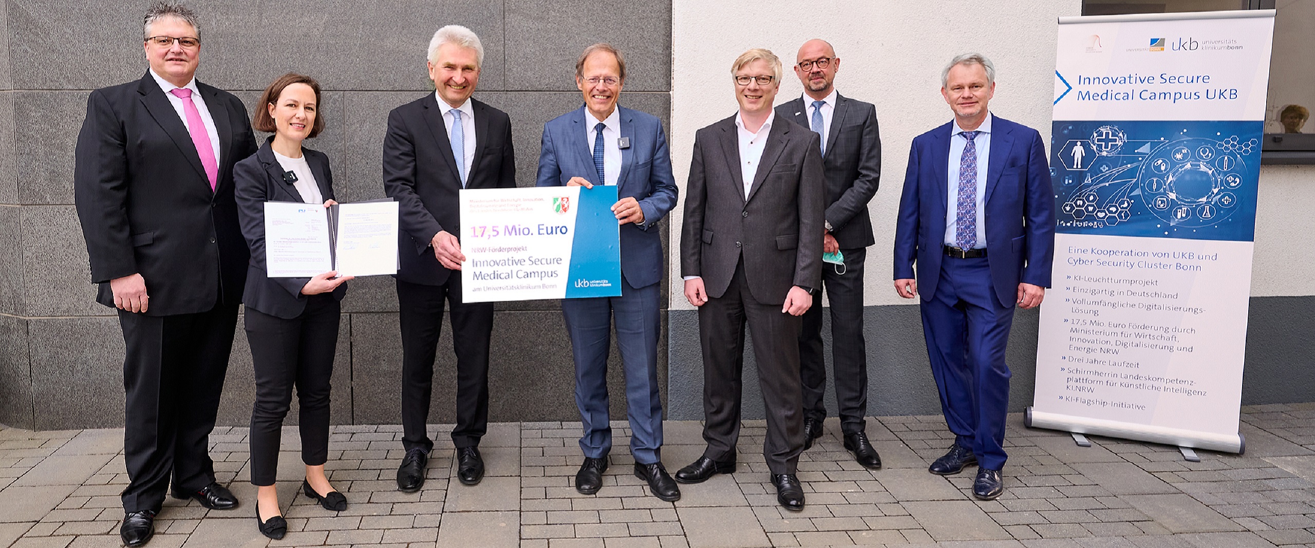 Das Universitätsklinikum Bonn initiiert KI-Leuchtturmprojekt Secure Medical Campus