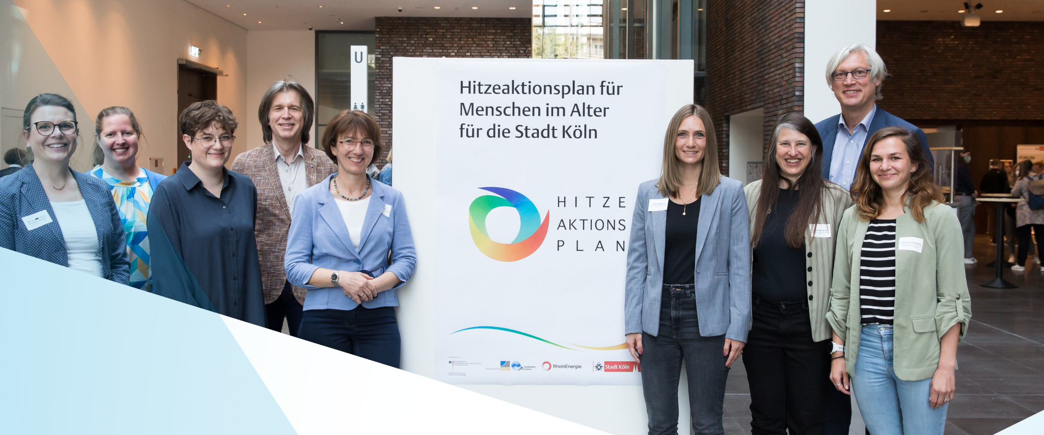 Hitzeaktionsplan für Menschen im Alter für die Stadt Köln für „Blauer Kompass“ nominiert