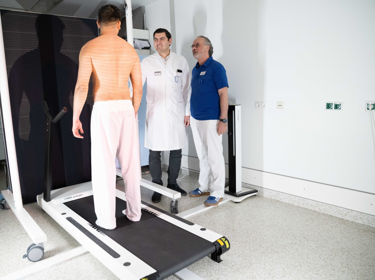 Ein Diagnostiksystem von höchster Präzision: das Motion Lab am Universitätsklinikum Bonn.