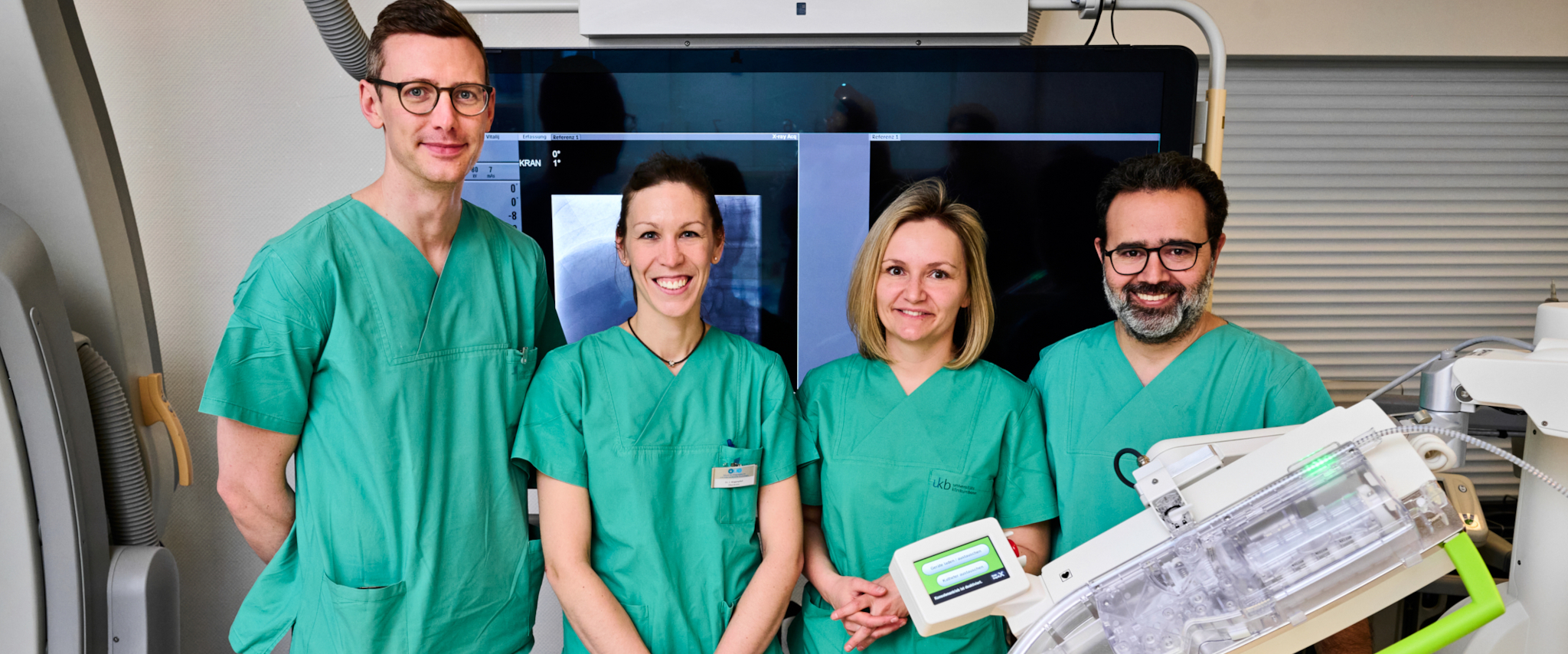 Kathetergestütze Lebertumor- und Prostata-Embolisation weltweit erstmals robotisch am Universitätsklinikum Bonn durchgeführt