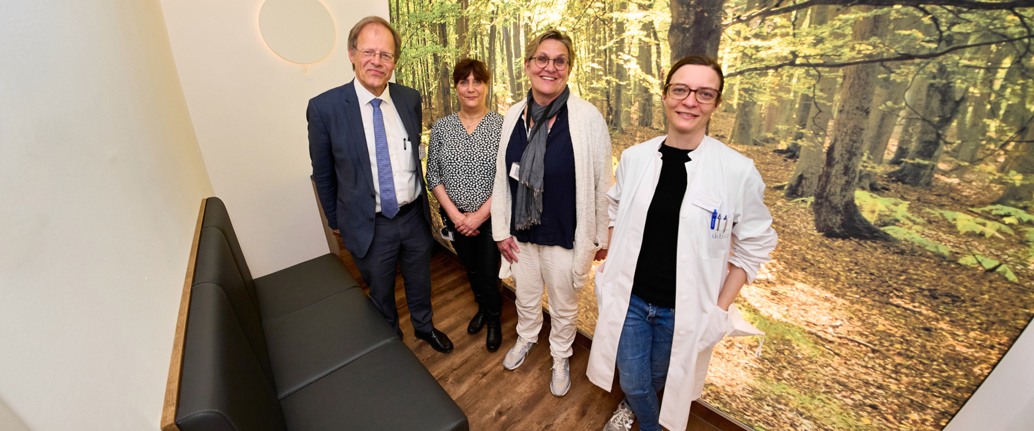 Einweihung Verabschiedungszimmer im Eltern-Kind-Zentrum des Universitätsklinikums Bonn