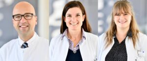 Prof. Alexander Mustea, PD Dr. Eva Egger, und Dr. Lucia Otten