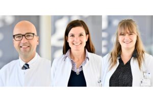 Prof. Alexander Mustea, PD Dr. Eva Egger, und Dr. Lucia Otten