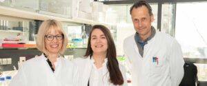 Prof. Sandra Blaess, Norisa Meli und Prof. Albert Becker haben in ihrer Studie neue Erkenntnisse zur Rolle des Dopamin-Systems bei fokaler kortikaler Dysplasie (FCD) Typ 2 gewonnen.