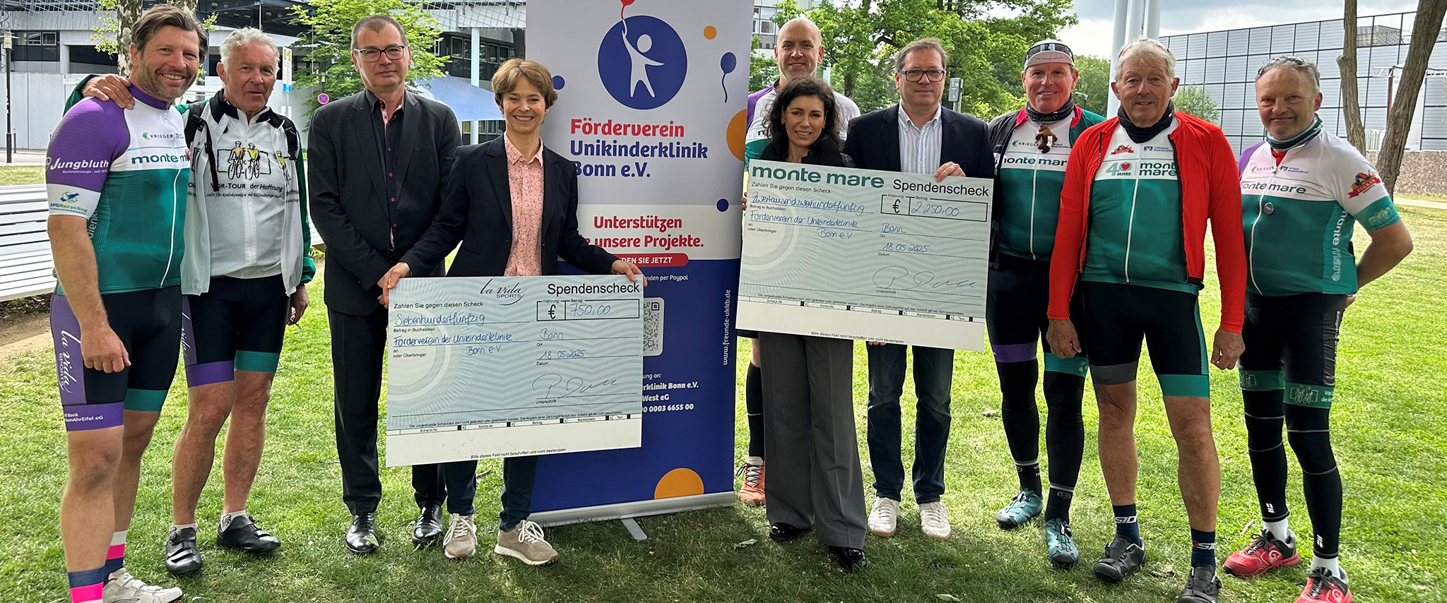 Rund 300 Kilometer Radeln für den guten Zweck