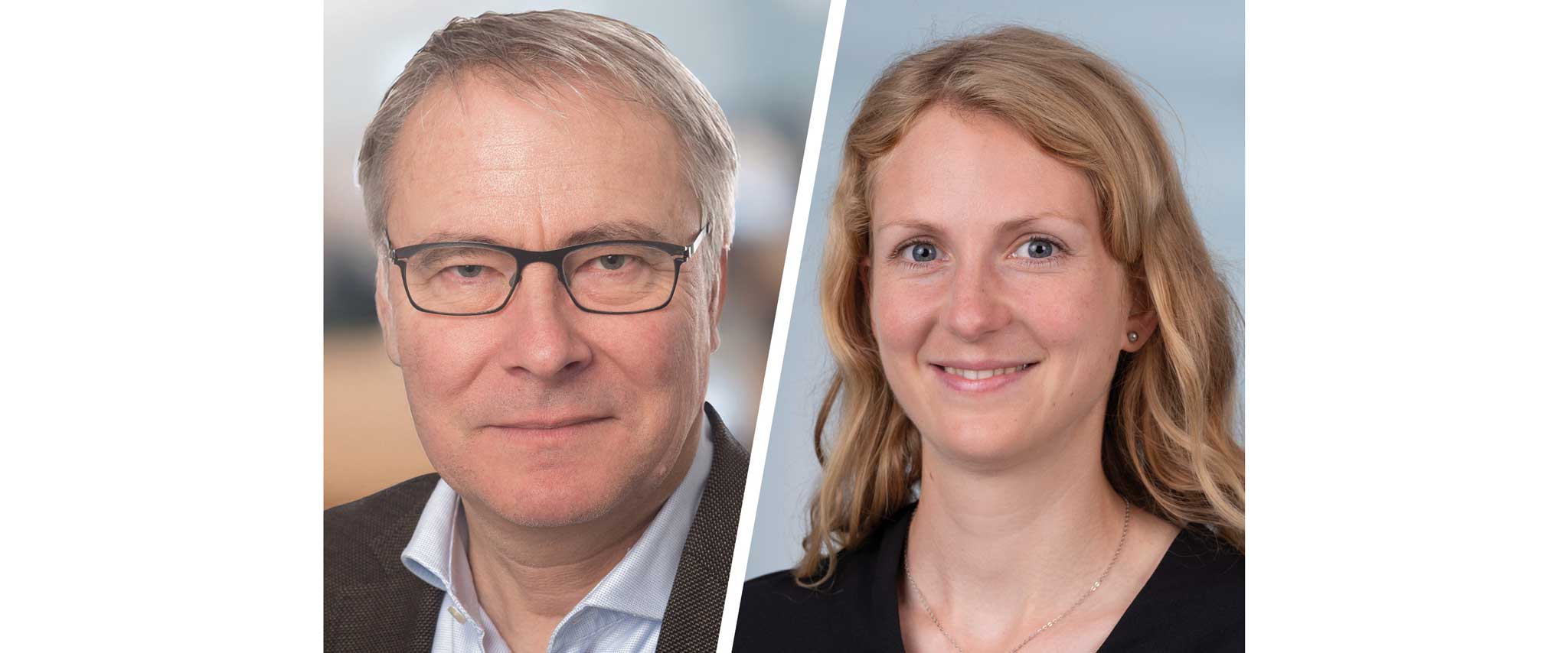 Prof. Michael Wagner und Dr. Katharina Bey