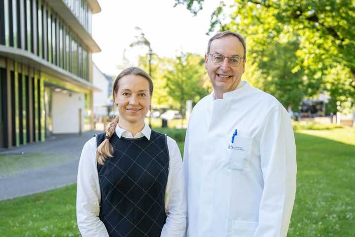 Dr. Clivia Lisowski und Prof. Christian Kurts