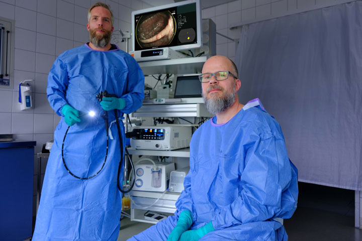 Dr. Robert Hüneburg (links) und Prof. Dr. Jacob Nattermann