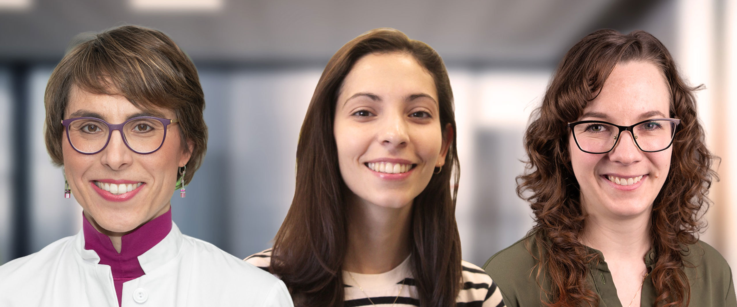 ) Prof. Dr. Anne-Katrin Pröbstel, Dr. Tradite Neziraj und Dr. Elisabeth Pössnecker
